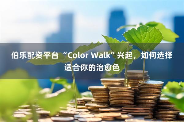 伯乐配资平台 “Color Walk”兴起，如何选择适合你的治愈色