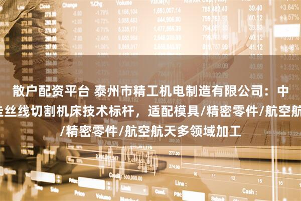 散户配资平台 泰州市精工机电制造有限公司:中走丝机床/中走丝线切割机床技术标杆,适配模具/精密零件/航空航天多领域加工